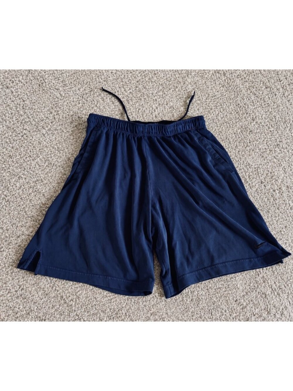 Nike Dri-FIT Athletic Shorts Men’s Large Navy Blue Performance Basketball Traini
